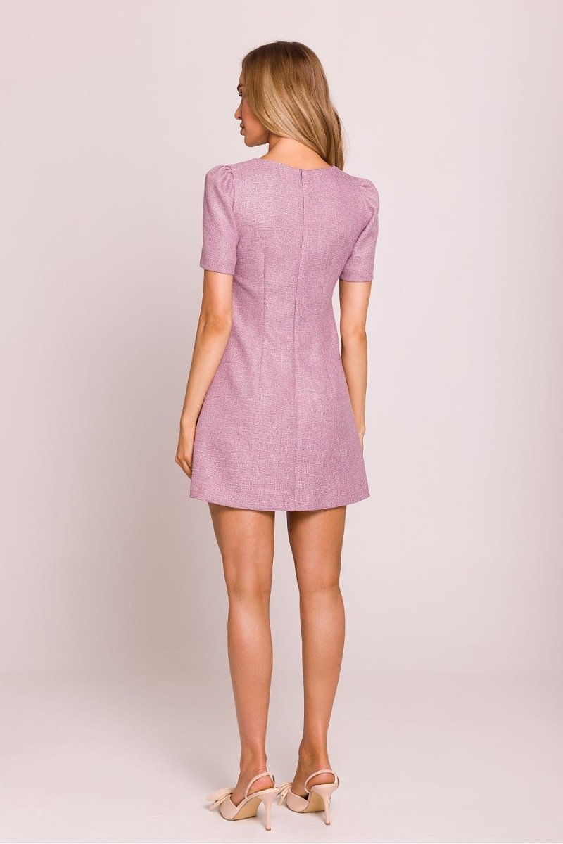 Women's Casual Midi Day Dress - Black Viscose Blend | WOW Store - Wow Store