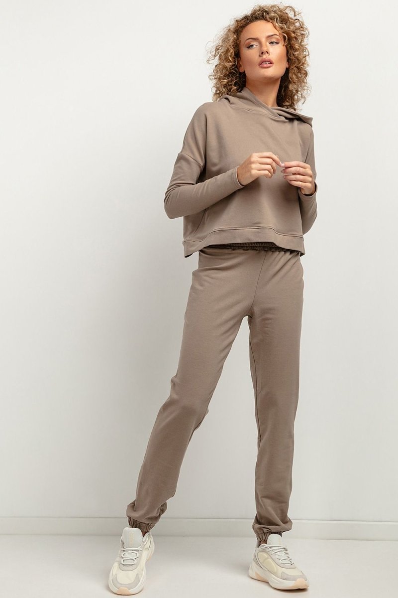 Women's Comfort Tracksuit Trousers Model 183187 by Tessita - High - Waist Joggers | wowstore.live - Wow Store