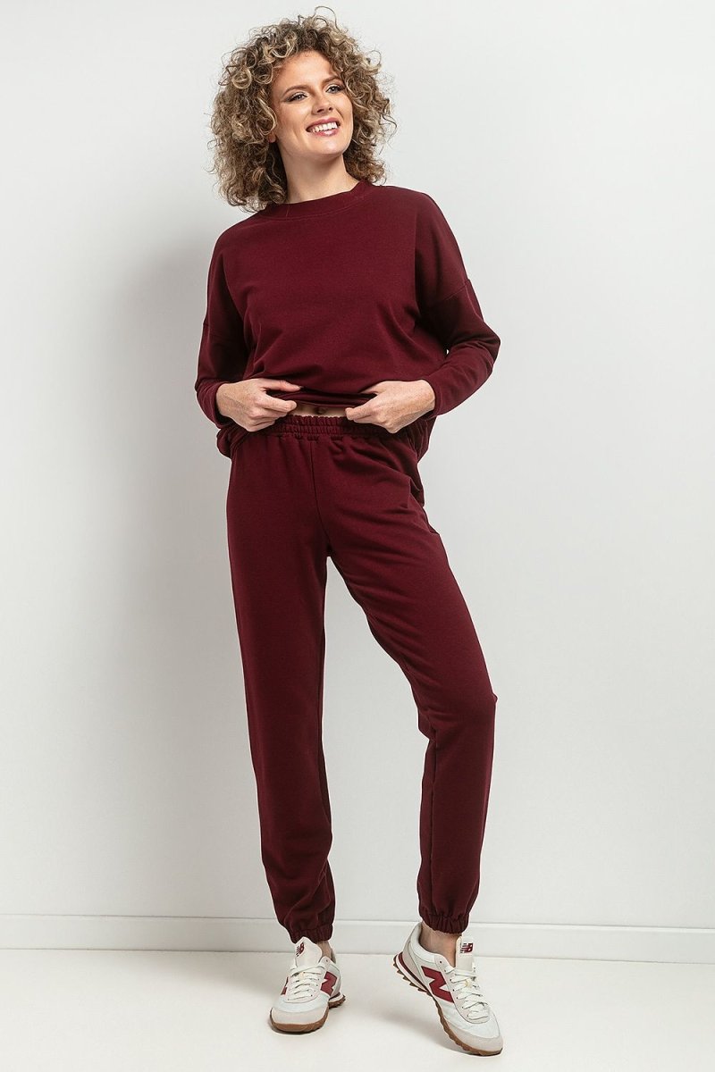 Women's Comfort Tracksuit Trousers Model 183187 by Tessita - High - Waist Joggers | wowstore.live - Wow Store