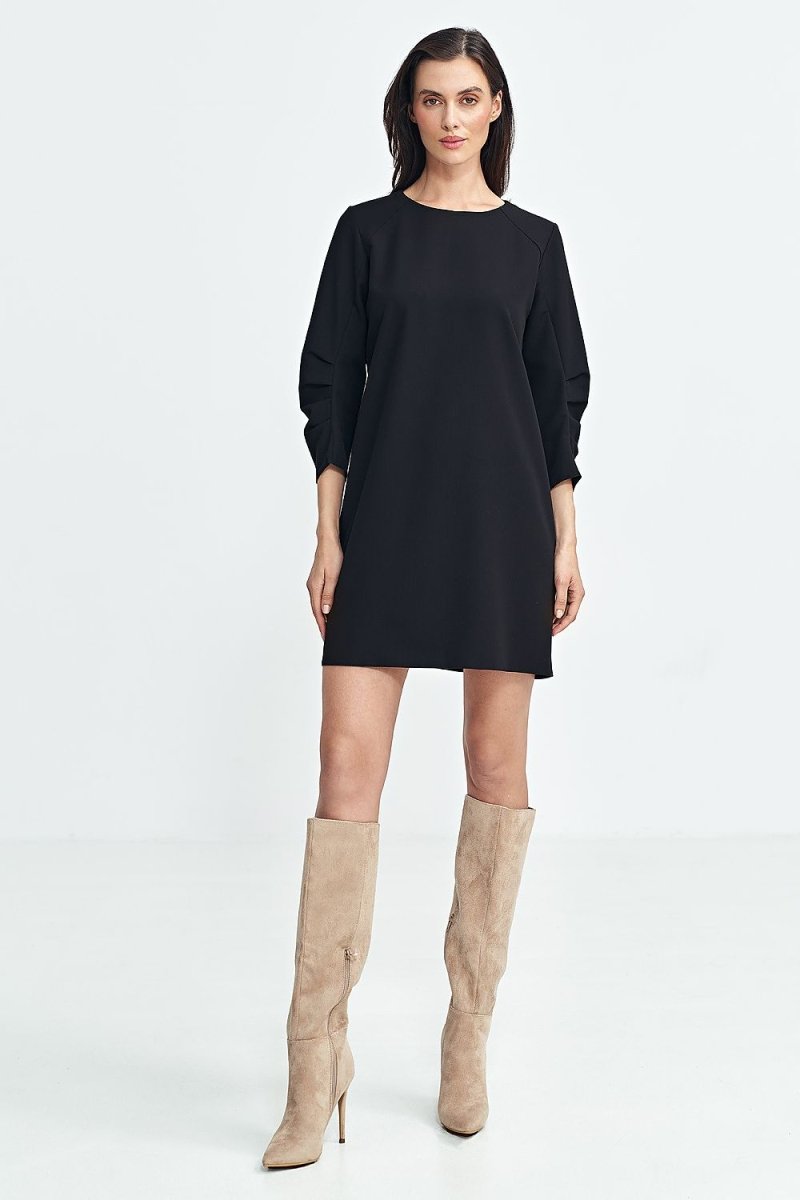 Women's Day Dress - Short Sleeve A - Line Viscose Blend | WOW Store - Wow Store