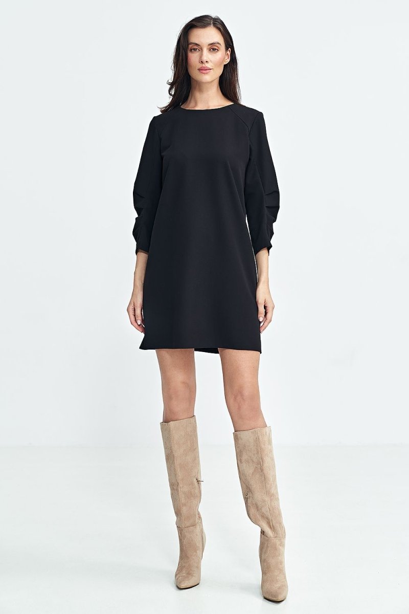 Women's Day Dress - Short Sleeve A - Line Viscose Blend | WOW Store - Wow Store