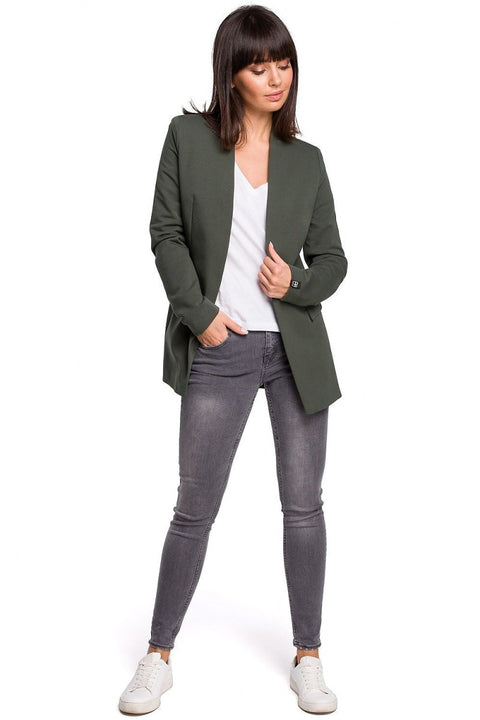 Women's Everyday Chic Jacket - Smart Casual Button - Front, Polyester Blend | WOW Store - Wow Store