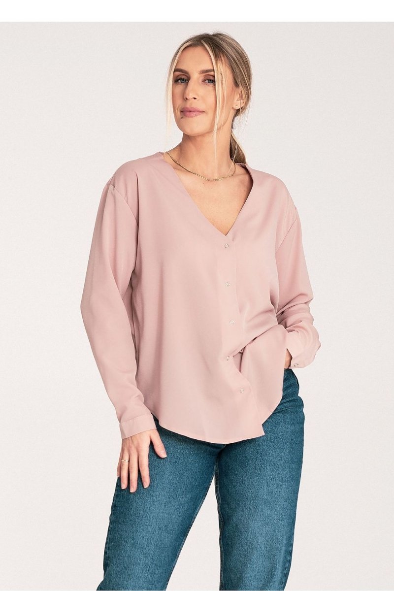 Women's FIGL Long Sleeve Elegant Shirt Model 204325 | wowstore.live - Wow Store