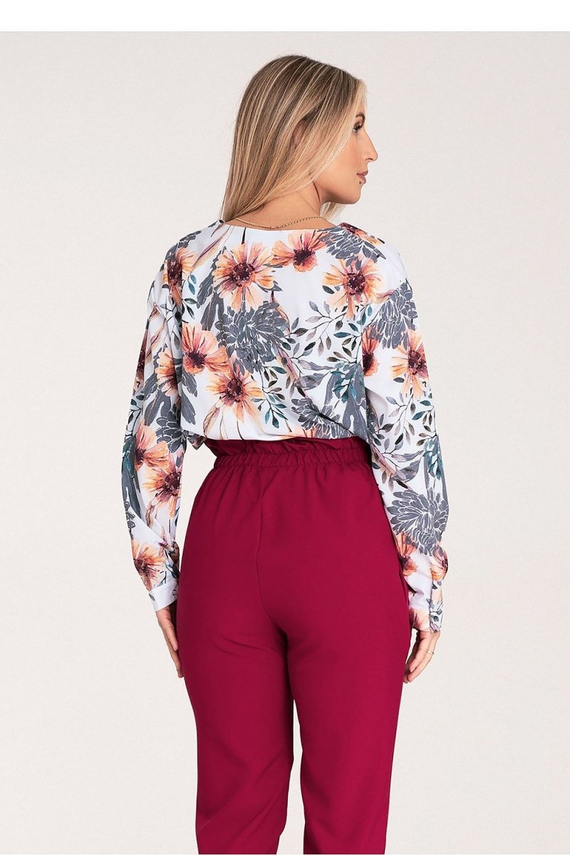 Women's FIGL Long Sleeve Elegant Shirt Model 204325 | wowstore.live - Wow Store