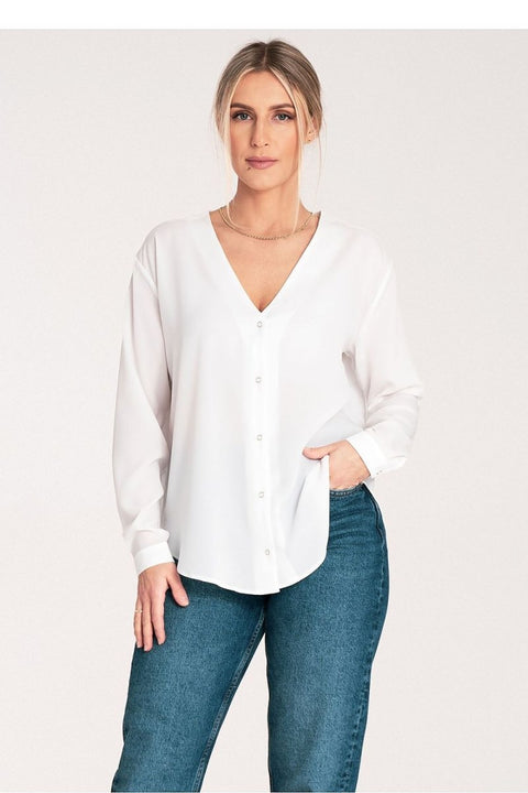 Women's FIGL Long Sleeve Elegant Shirt Model 204325 | wowstore.live - Wow Store