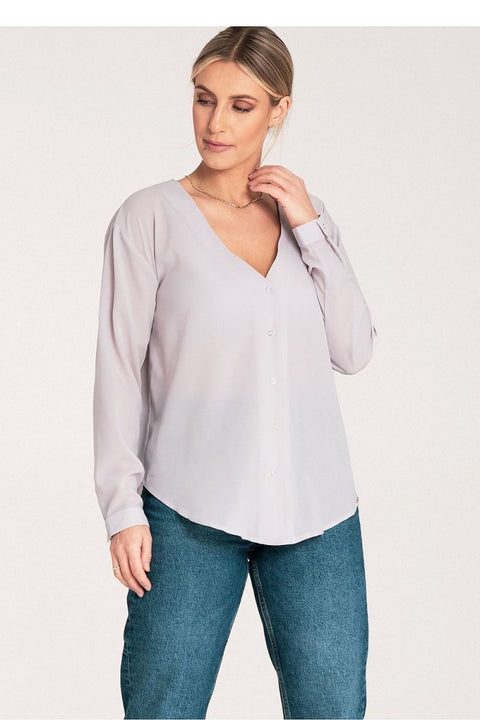 Women's FIGL Long Sleeve Elegant Shirt Model 204325 | wowstore.live - Wow Store