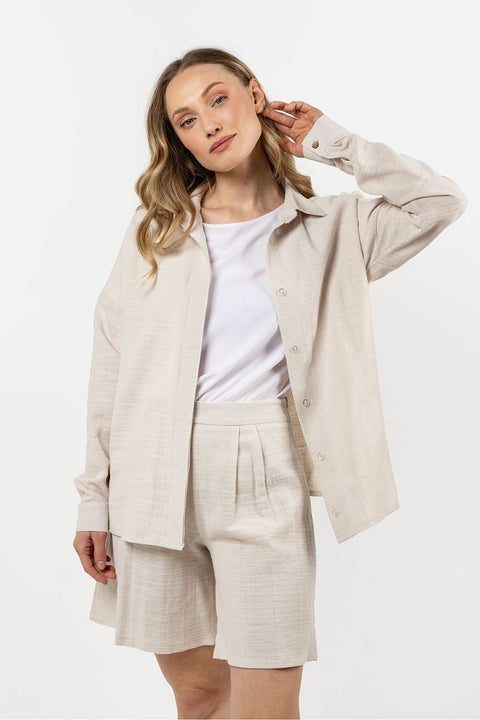 Women's Long Sleeve Shirt Model 212189 by Awama - Elegant Office & Casual Blouse | wowstore.live - Wow Store