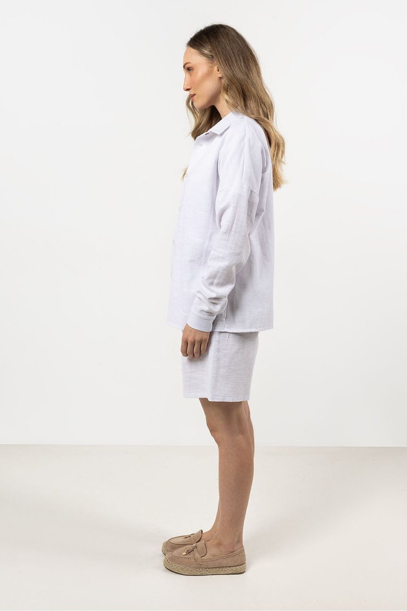 Women's Long Sleeve Shirt Model 212189 by Awama - Elegant Office & Casual Blouse | wowstore.live - Wow Store