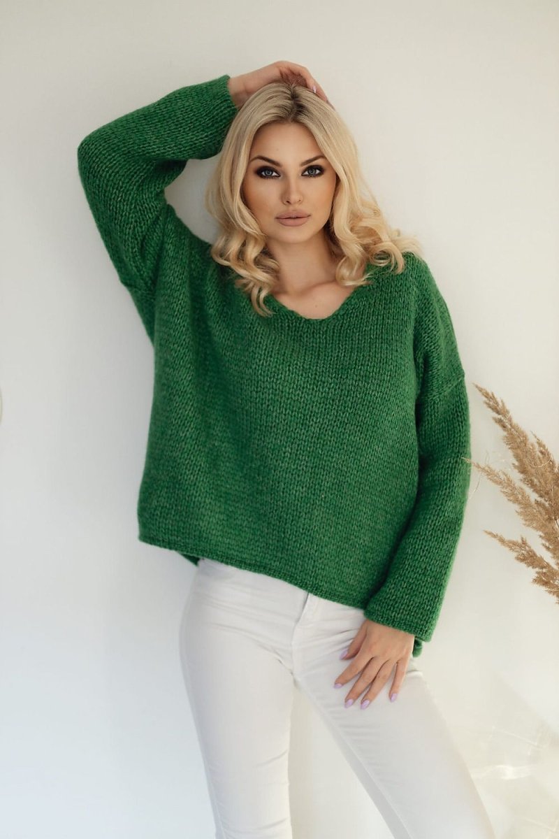Women's Peekaboo Cut - Out Knit Jumper - Chic Casual Sweater | wowstore.live - Wow Store
