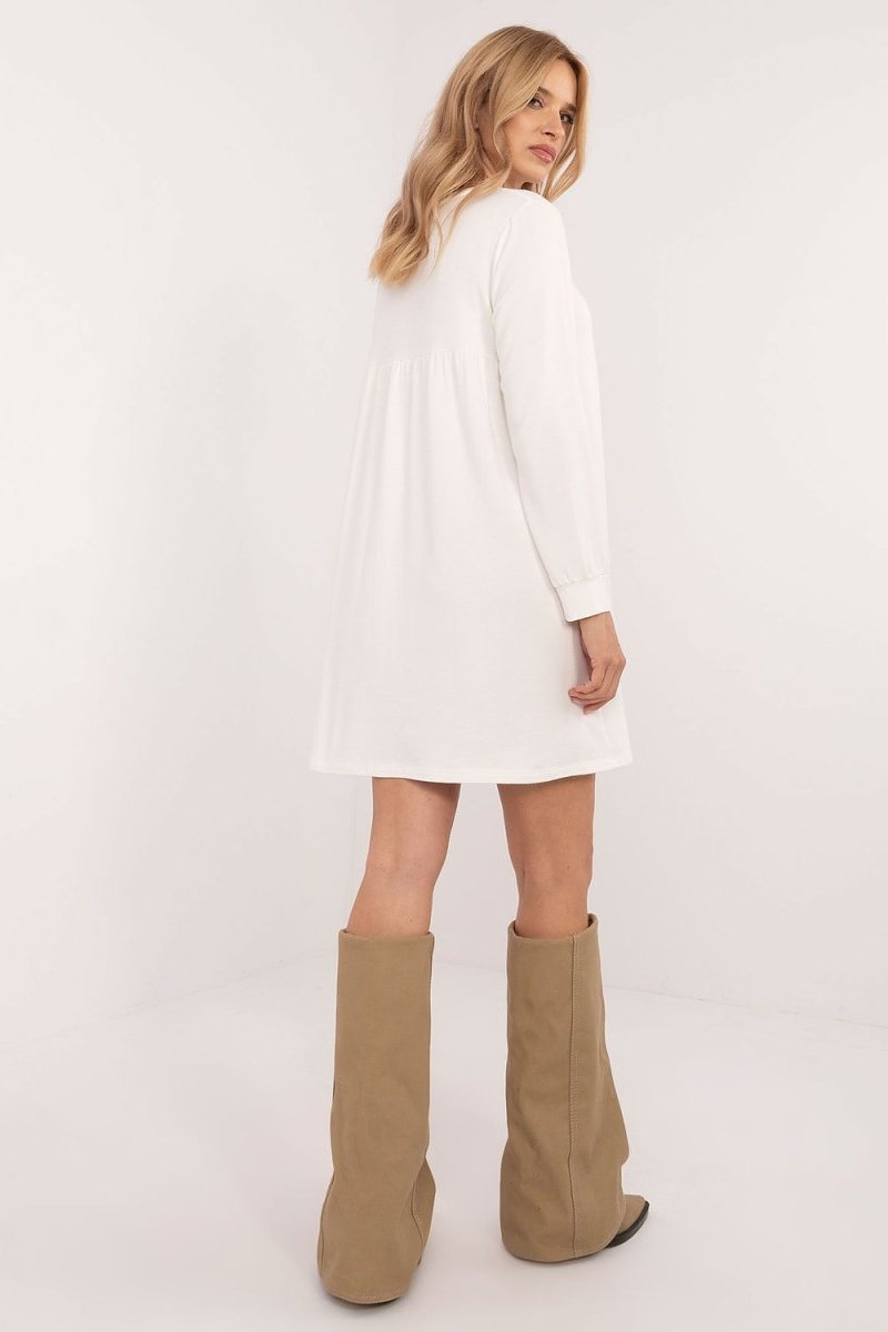 Women's Short Sleeve A - Line Day Dress - Casual Midi Length, Polyester Blend | WOW Store - Wow Store