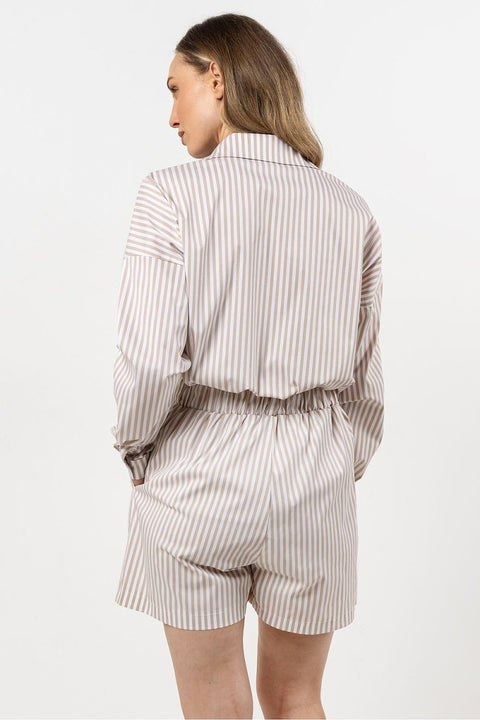 Women's Tailored High - Waist Shorts Model 212202 - Awama | wowstore.live - Wow Store