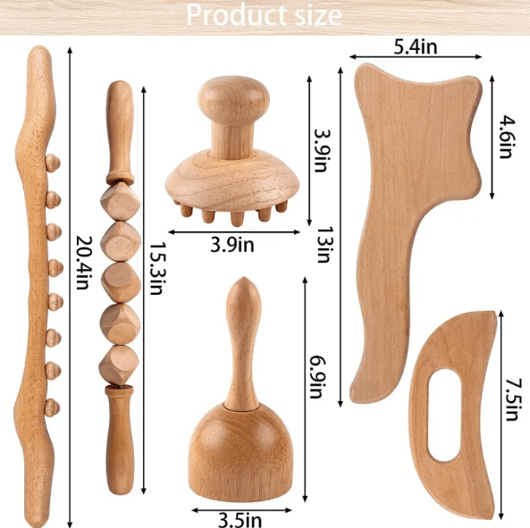 Wood Zen Meridian Massage Roller - WowStore.live
