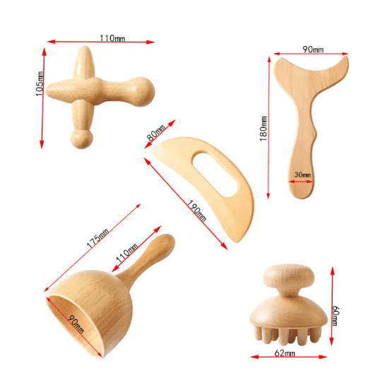 Wood Zen Meridian Massage Roller - WowStore.live