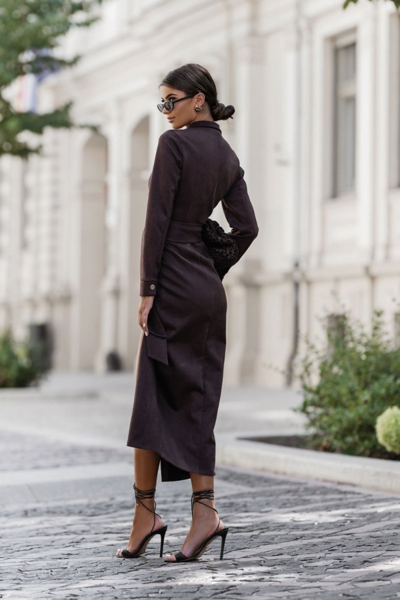 WOW FASHION | ILYA Elegant Day Dress - Versatile Viscose Dress for Women - Wow Store