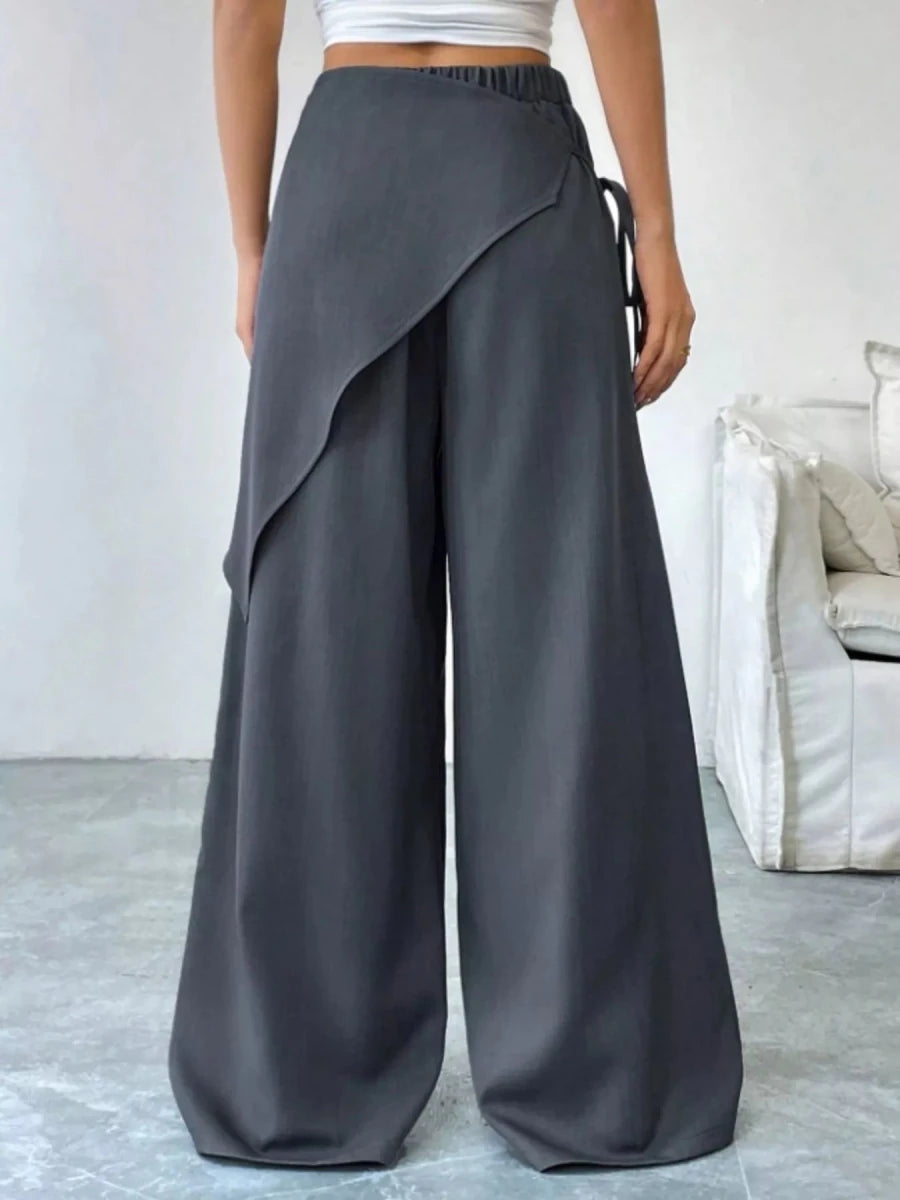 Wrap - Front Wide - Leg Pants - Wow Store