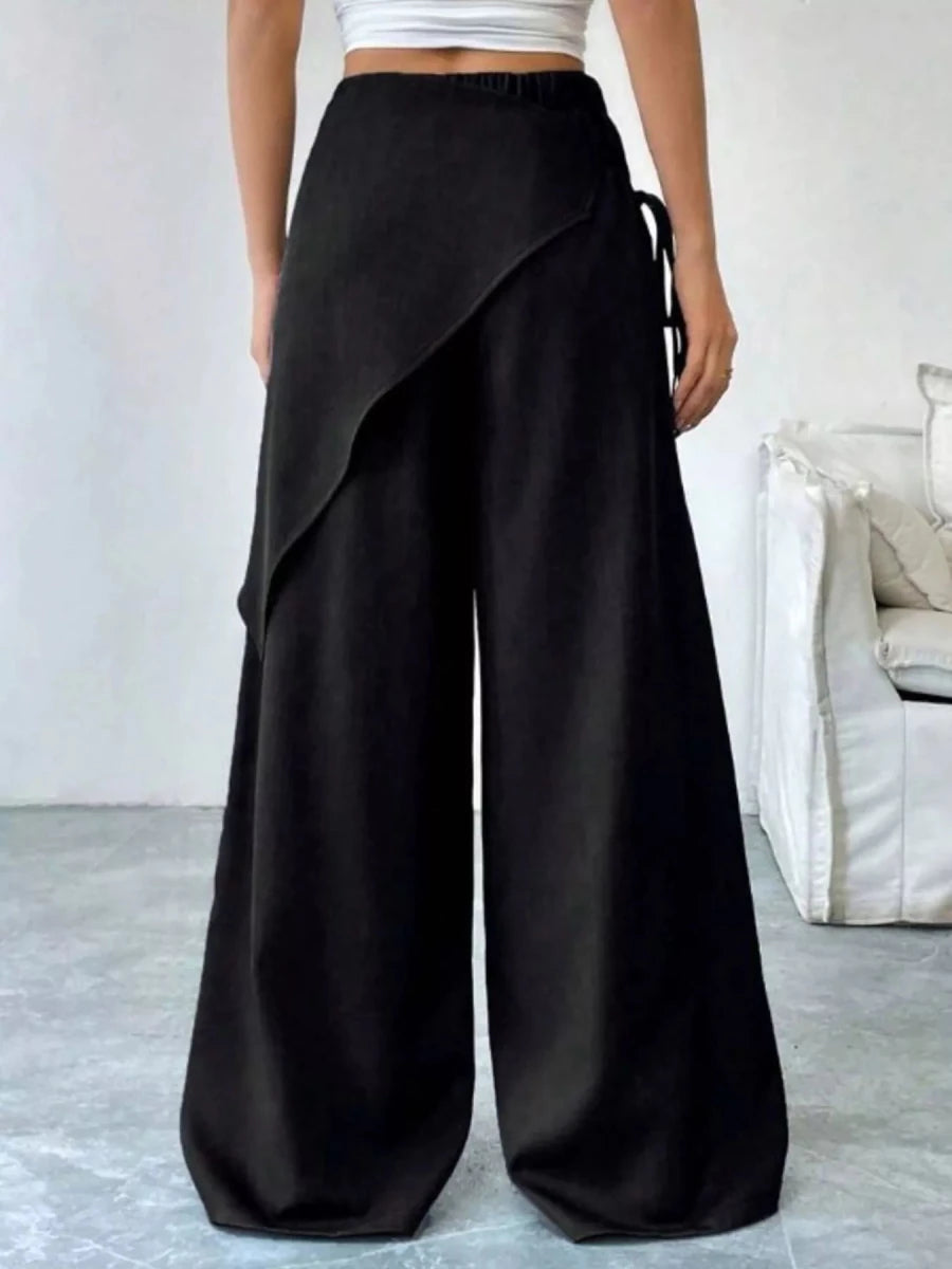 Wrap - Front Wide - Leg Pants - Wow Store